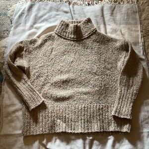 J.Crew Mock Neck Sweater L